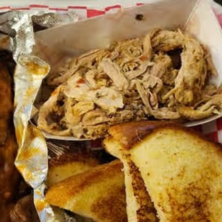 Pork BBQ and Riblets Combo Plate