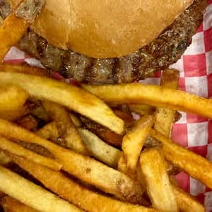 Black & Blue Burger.