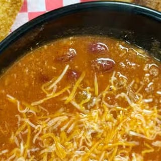 Grilled Cheese and Homemade Soup or Chili